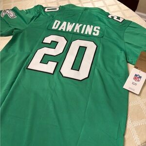 Official Authentic Dawkins Kelly Green NFL Jersey